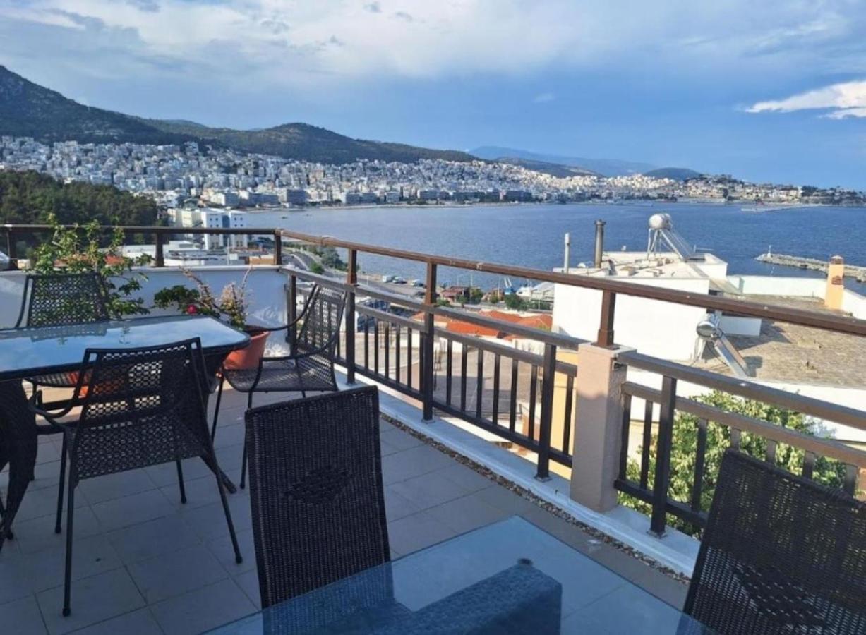 Kouros Kalamitsa Apartment Kavála ภายนอก รูปภาพ