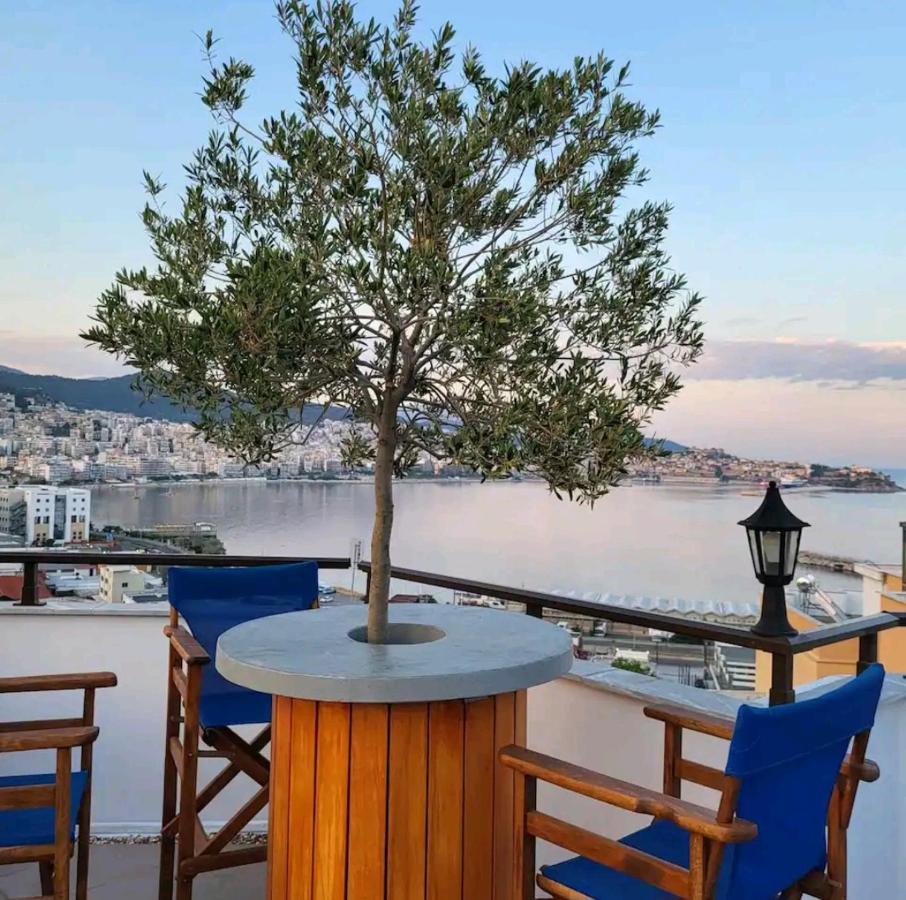 Kouros Kalamitsa Apartment Kavála ภายนอก รูปภาพ